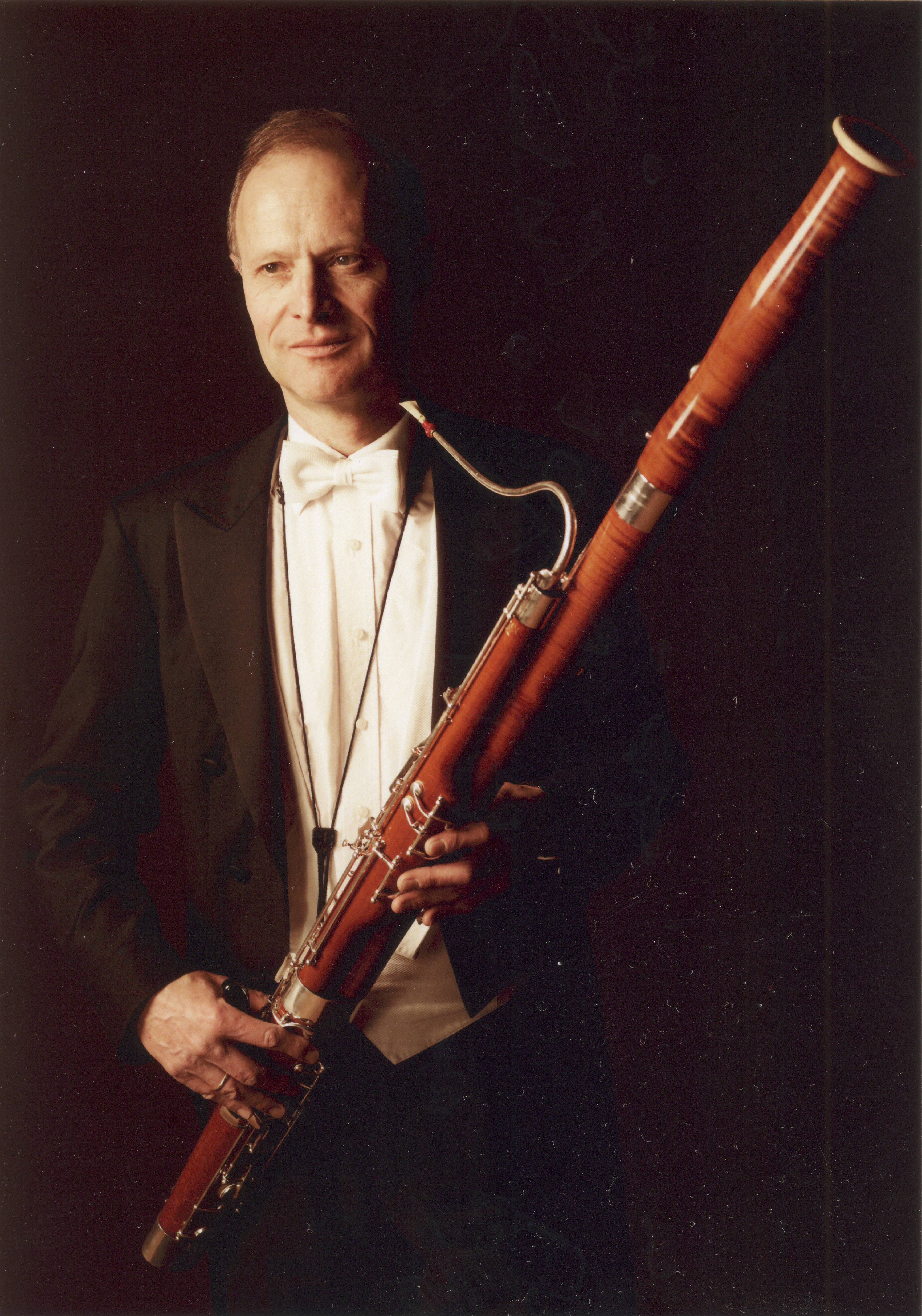 Fagottist Martin Hösli; 2013 Tonhalle-Orchester Zürich